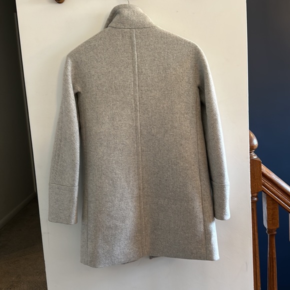JCREW FACTORY - Women’s City Coat in Heather Dusk - Size 0 - Picture 6 of 6